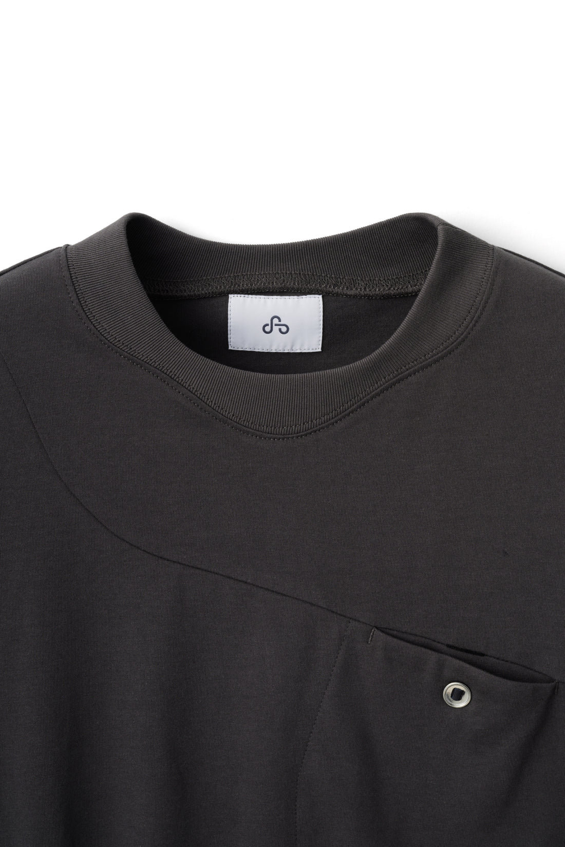 LOOP POCKET T-SHIRT (Dark Gray)