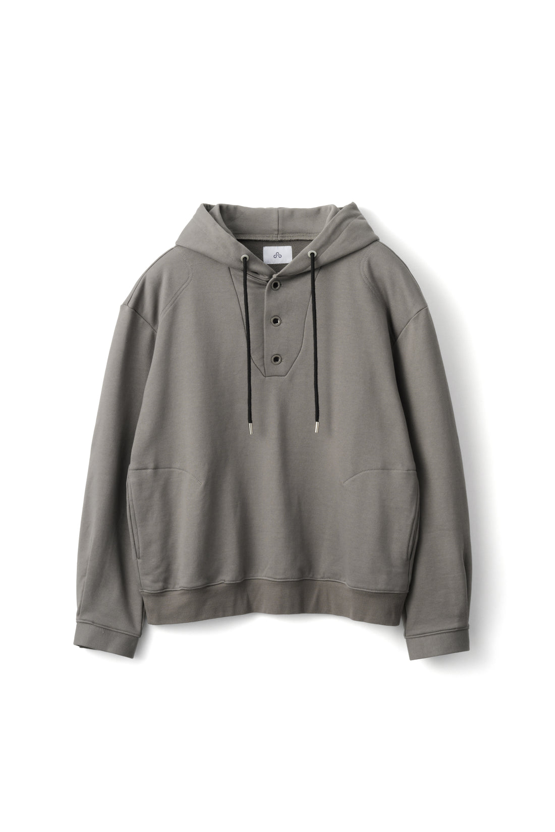 LOOP PULLOVER HOODIE (Gray)