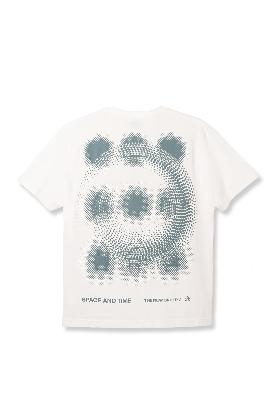 "SPACE AND TIME" T-SHIRT for THE NEW ORDER (White)