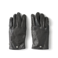 SMOOTH LAMB LEATHER GLOVES (BROWN)