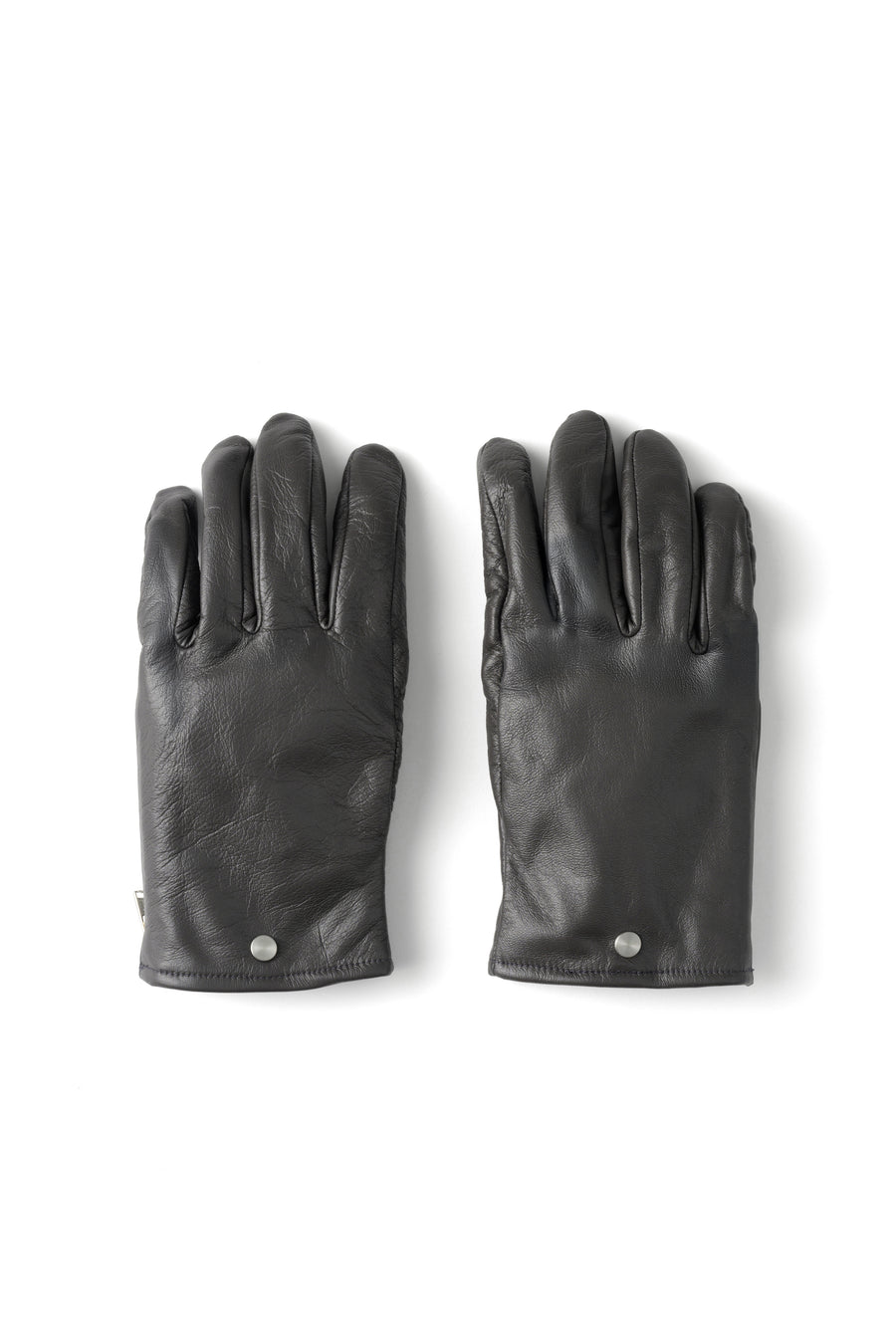 SMOOTH LAMB LEATHER GLOVES (BROWN)