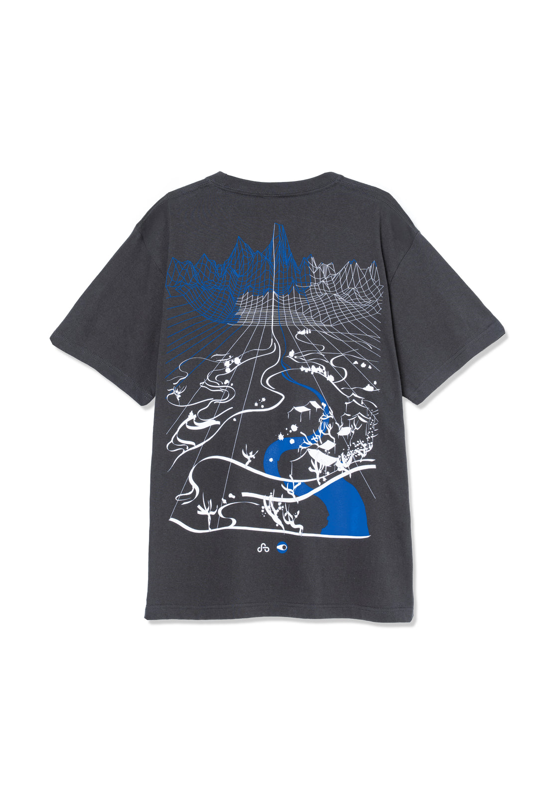 BASHŌ T-SHIRT for ADVANCED RESEARCH (Gray)