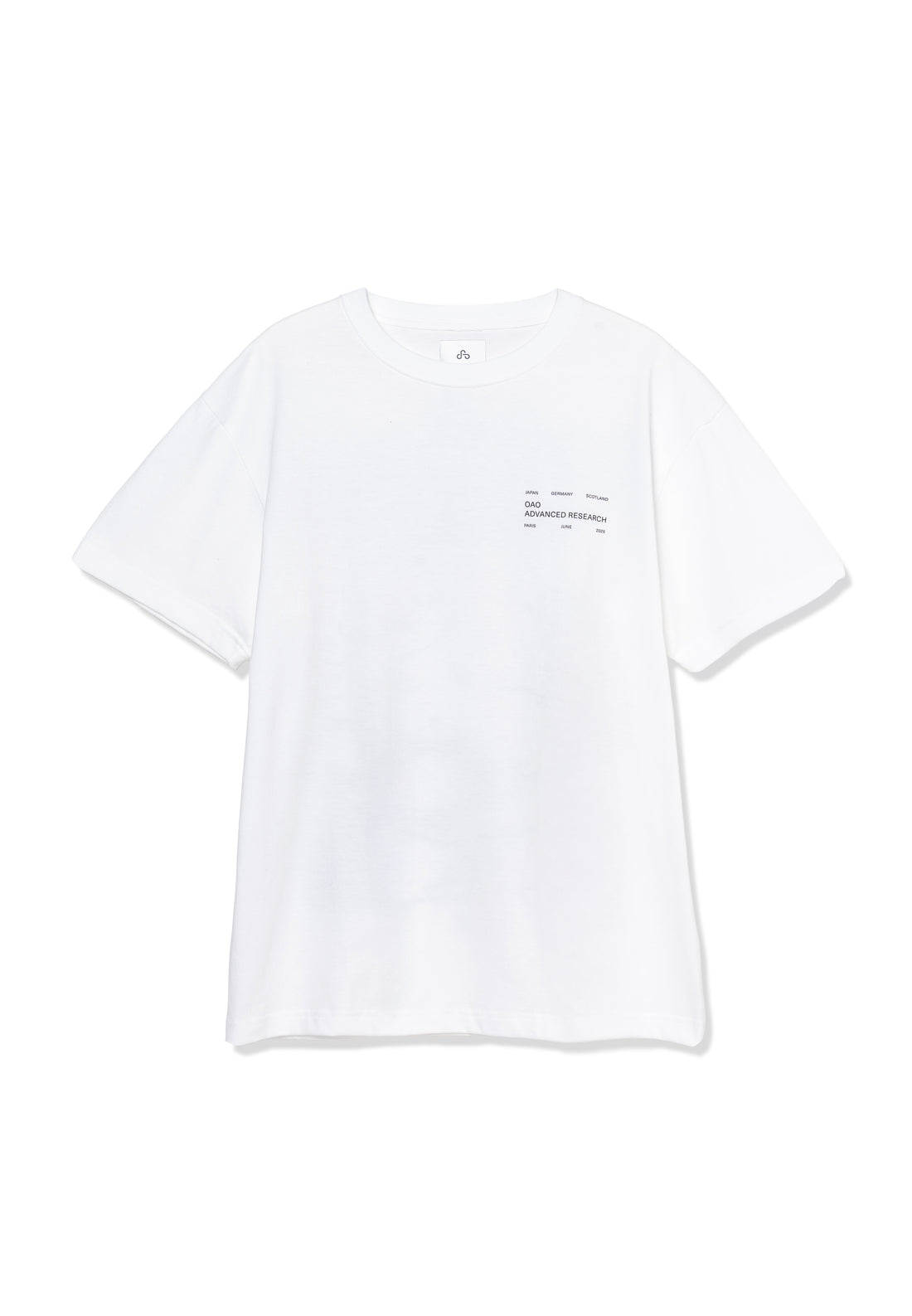 BASHŌ T-SHIRT for ADVANCED RESEARCH (White)