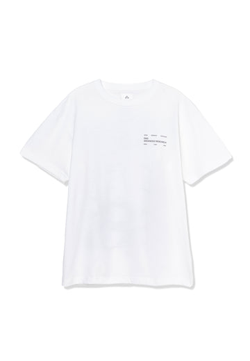 BASHŌ T-SHIRT for ADVANCED RESEARCH (White)
