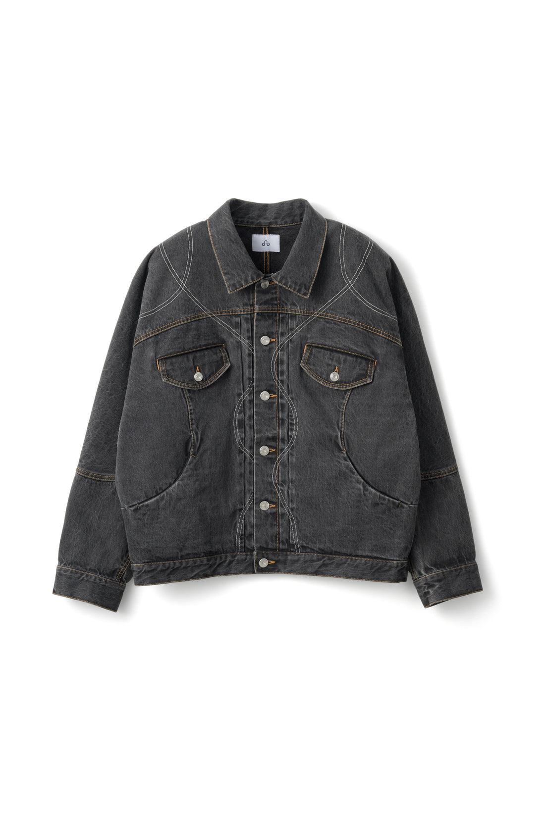 SUNLIGHT DENIM JACKET (Washed Black)