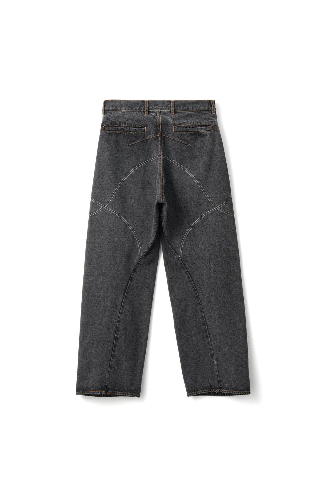 SUNLIGHT DENIM TROUSERS (Washed Black)
