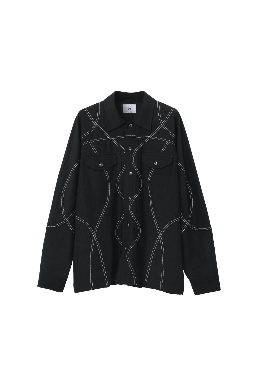 SUNLIGHT WOOL SHIRT (Black)