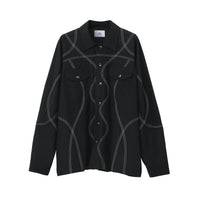 SUNLIGHT WOOL SHIRT (Black)