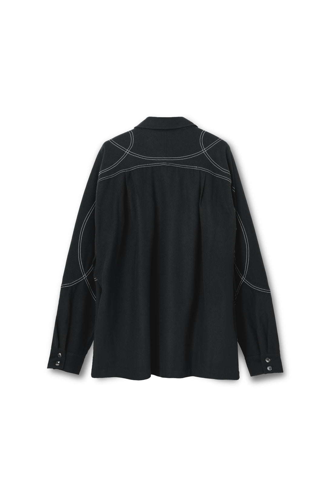 SUNLIGHT WOOL SHIRT (Black)