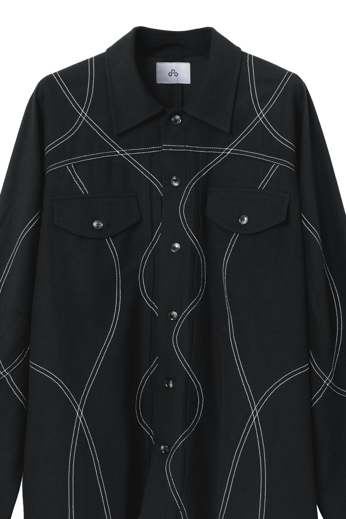 SUNLIGHT WOOL SHIRT (Black)
