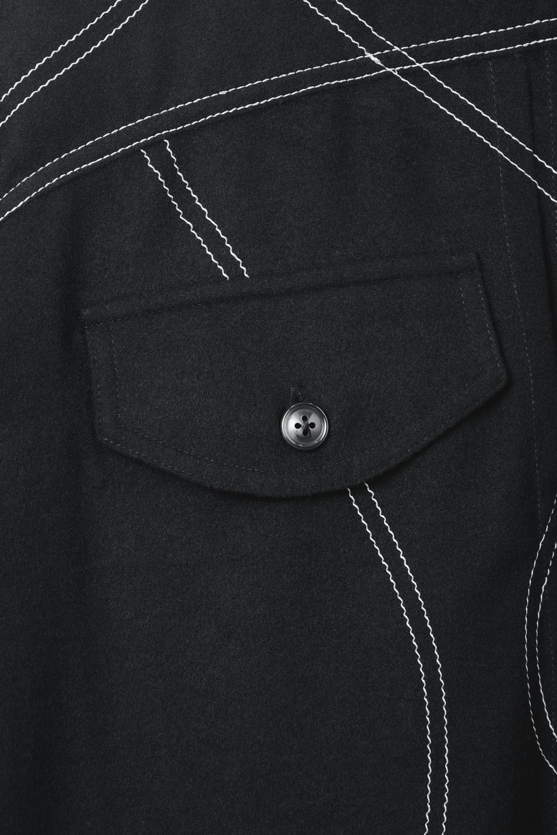 SUNLIGHT WOOL SHIRT (Black)