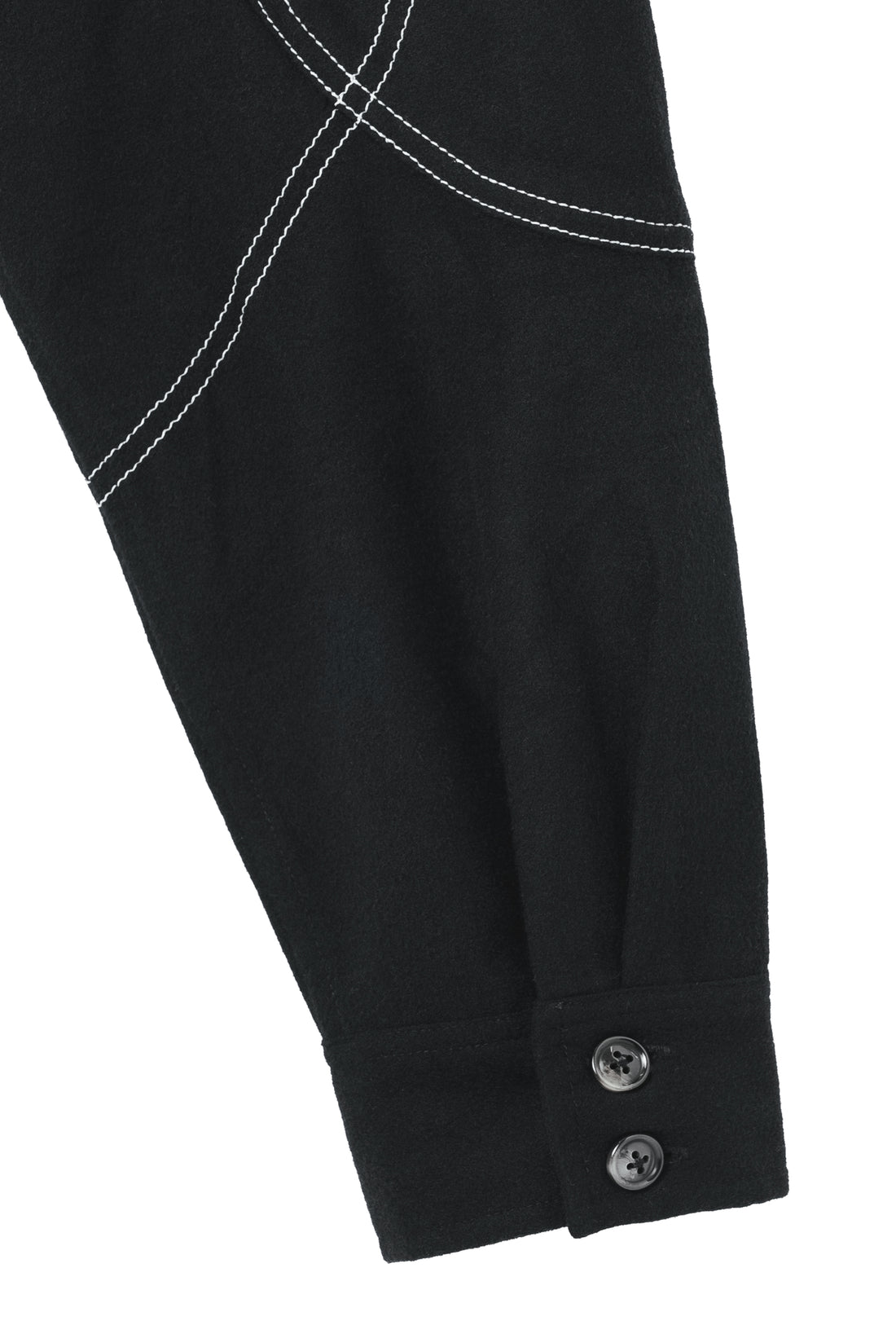 SUNLIGHT WOOL SHIRT (Black)