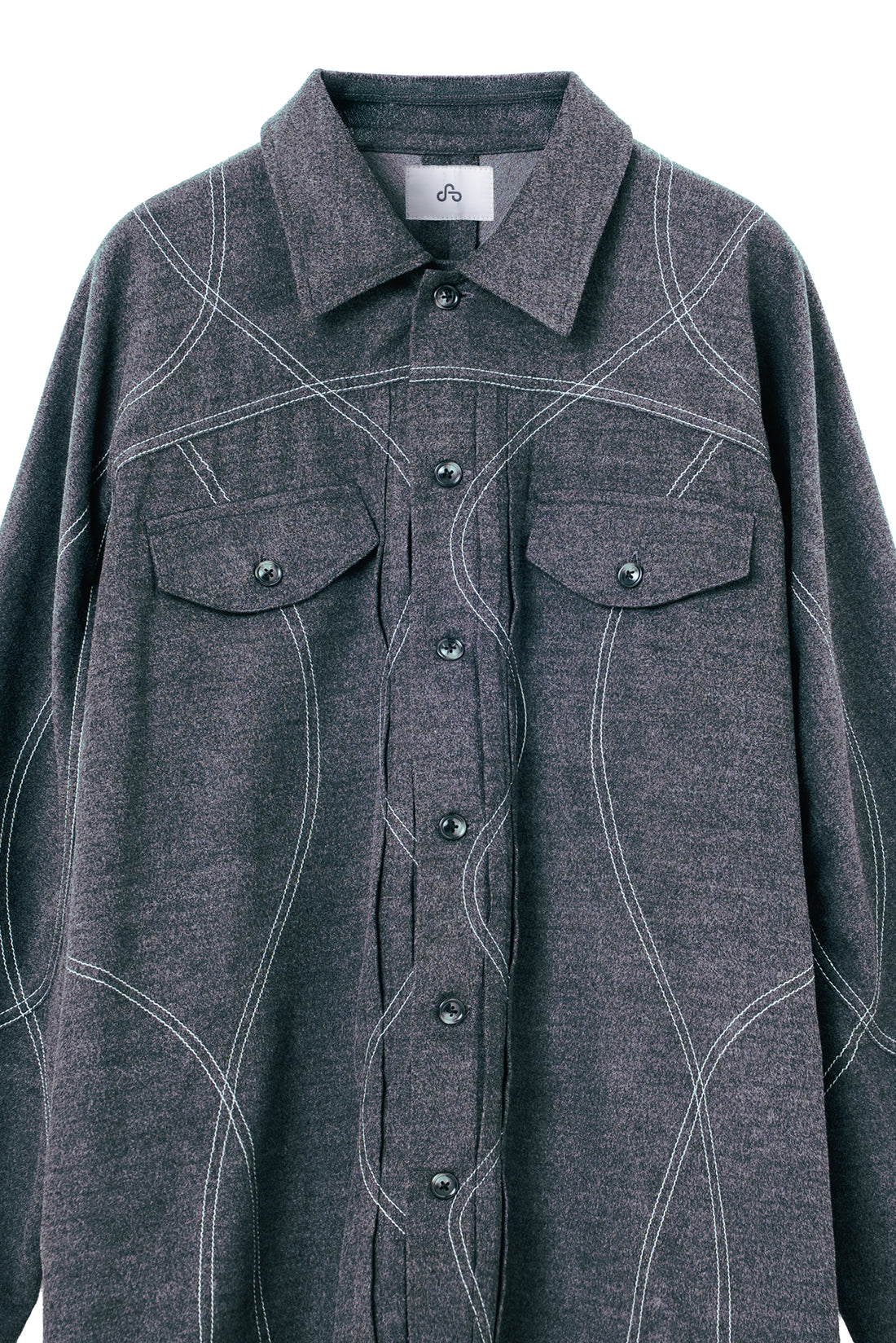 SUNLIGHT WOOL SHIRT (Gray)