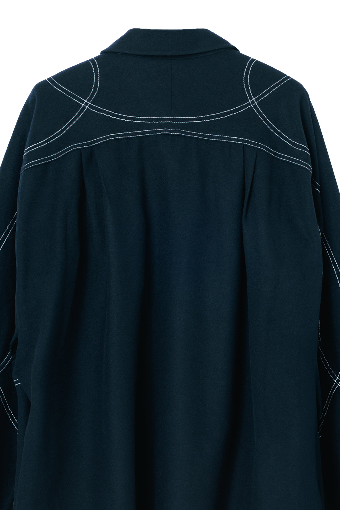 SUNLIGHT WOOL SHIRT (Navy)