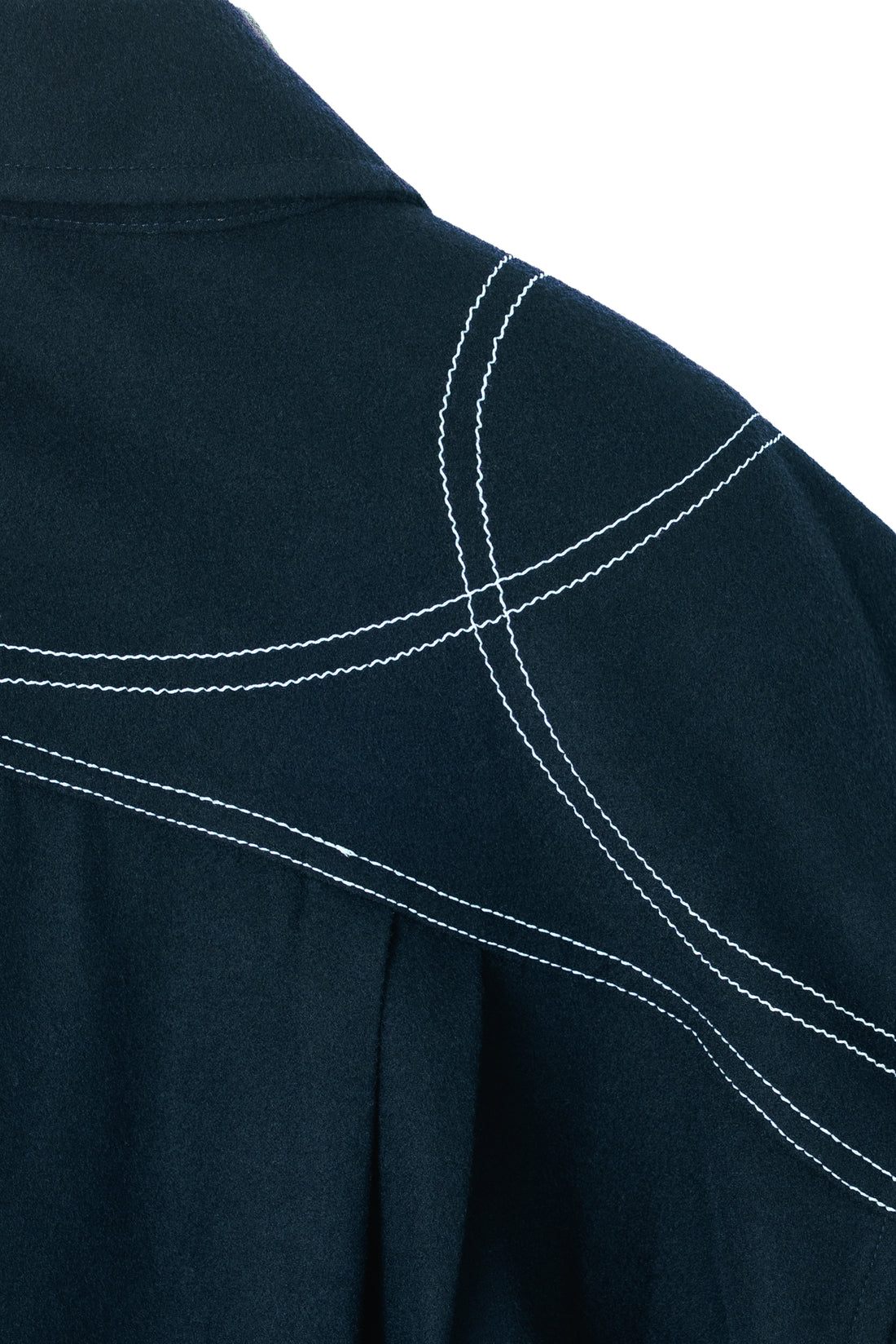 SUNLIGHT WOOL SHIRT (Navy)