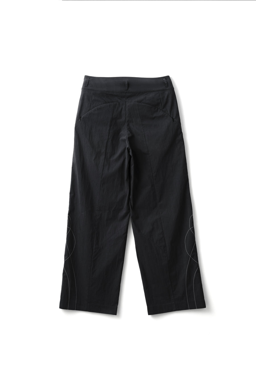SUNLIGHT TROUSERS (Brushed Black) | OAO, based in Tokyo and Kyoto
